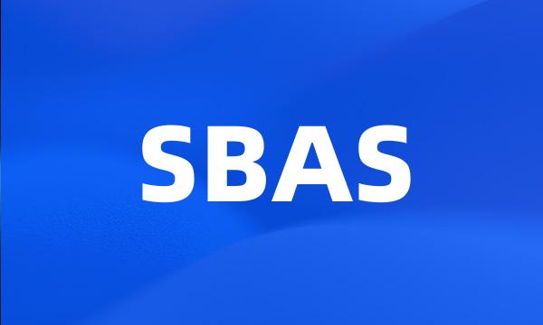 SBAS