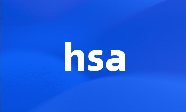 hsa