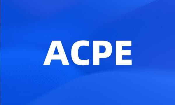 ACPE