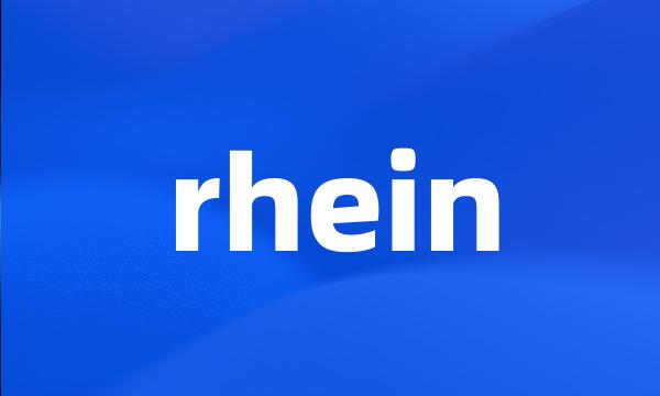 rhein