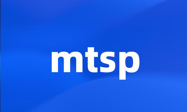 mtsp