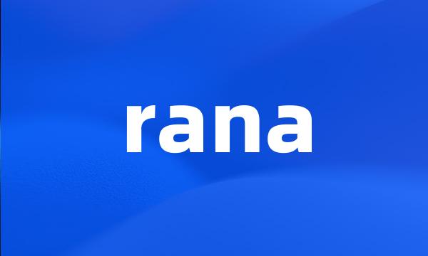 rana