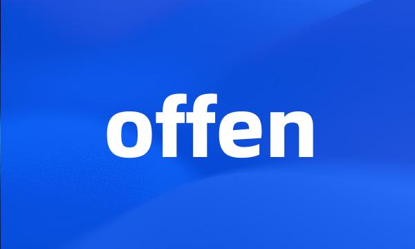 offen