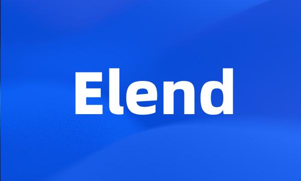 Elend