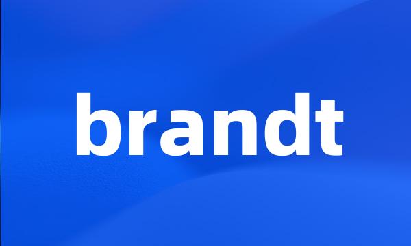 brandt