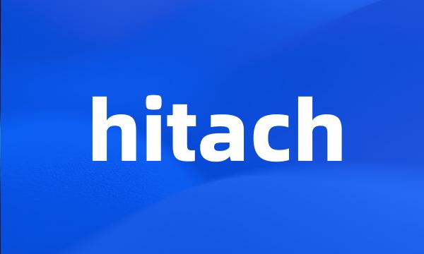 hitach