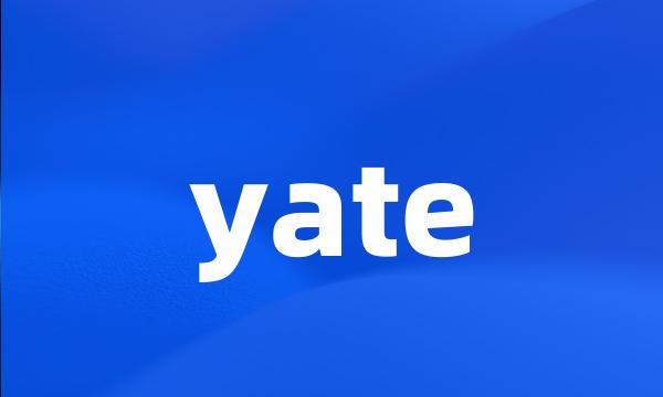 yate