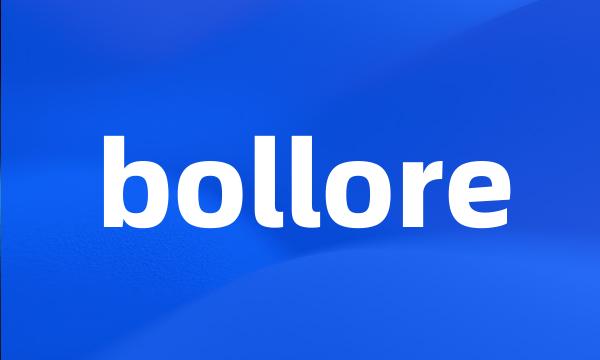 bollore