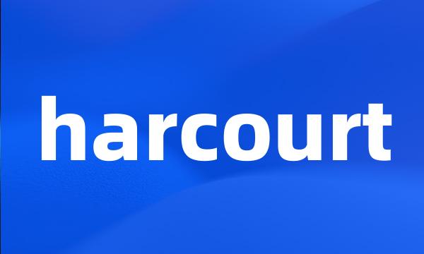 harcourt