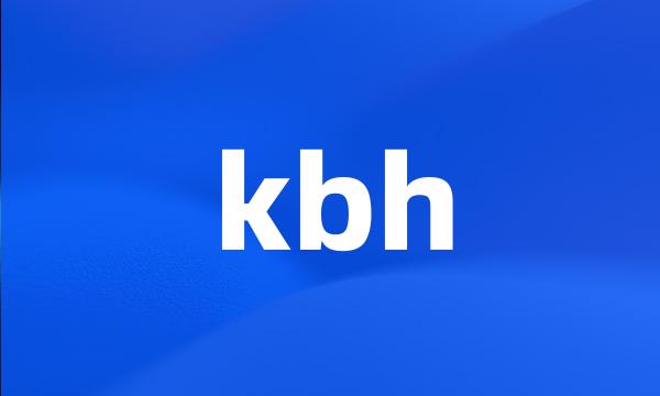 kbh