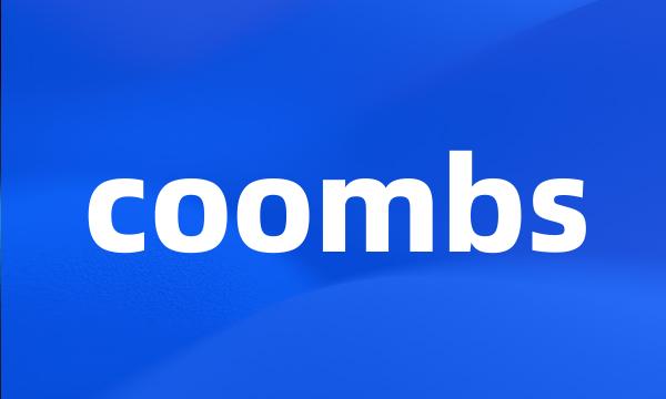 coombs