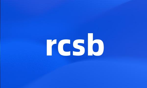 rcsb