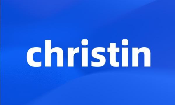 christin