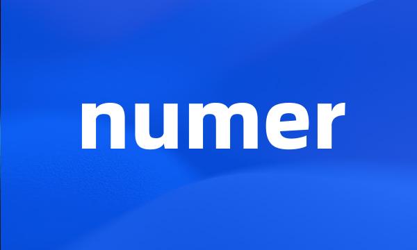 numer