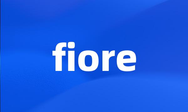 fiore