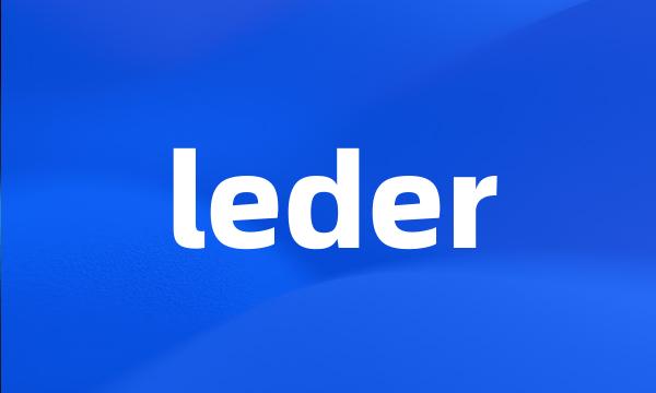 leder