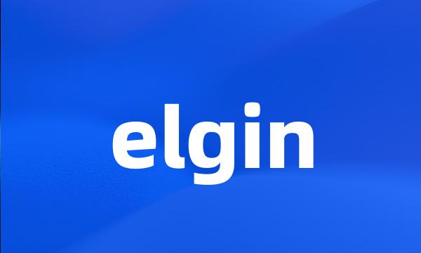 elgin