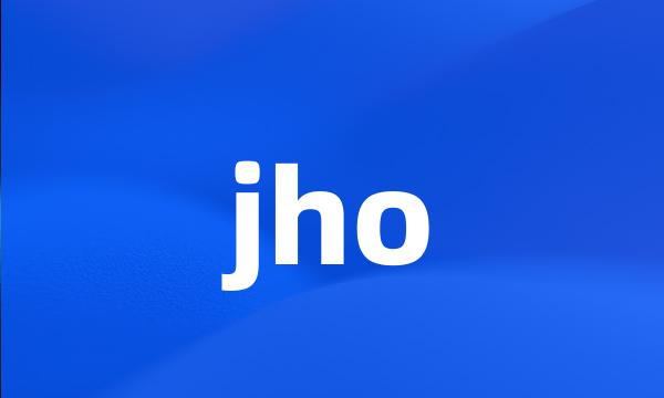 jho