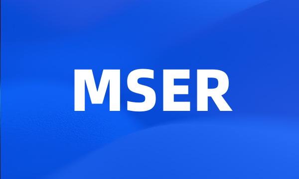 MSER