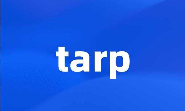 tarp