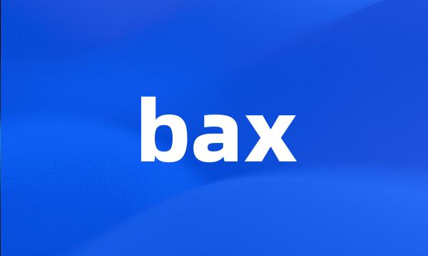 bax