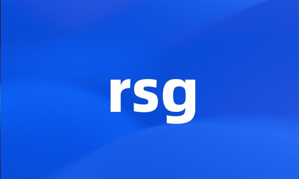 rsg