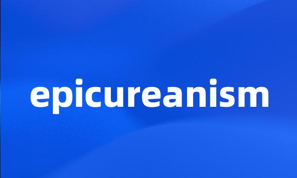 epicureanism