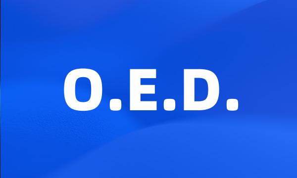 O.E.D.