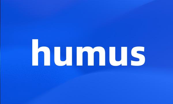 humus