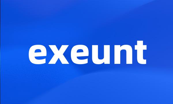 exeunt