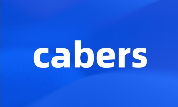 cabers