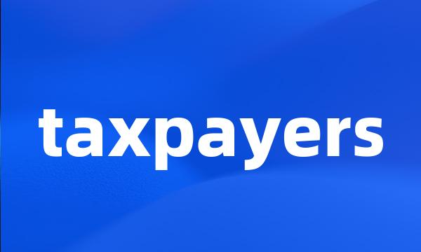 taxpayers