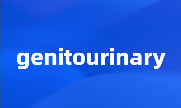 genitourinary