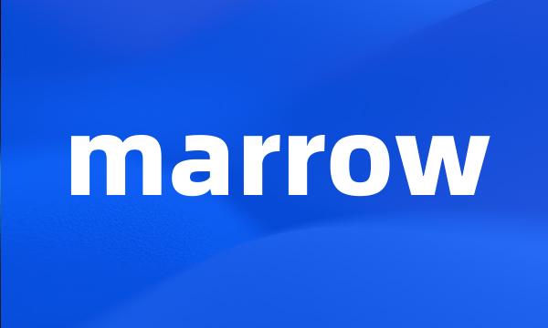 marrow