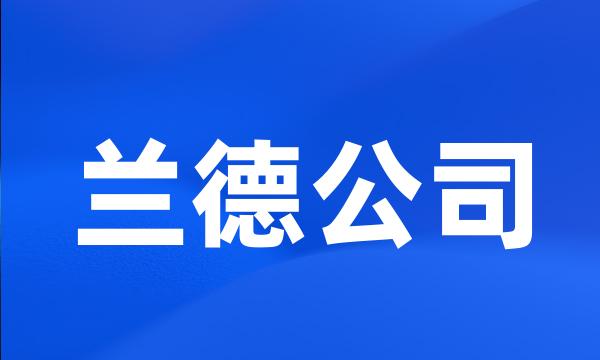 兰德公司