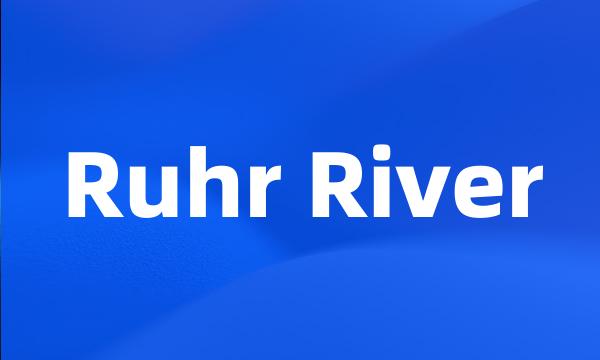 Ruhr River