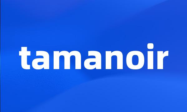 tamanoir