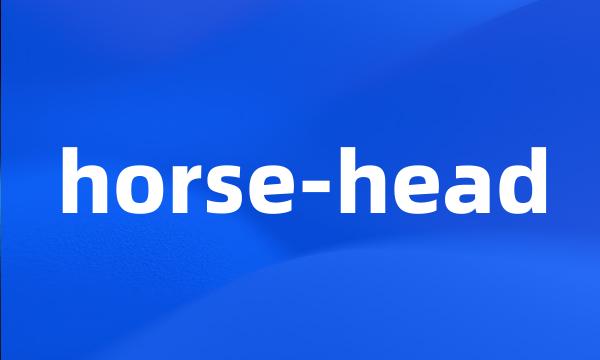 horse-head