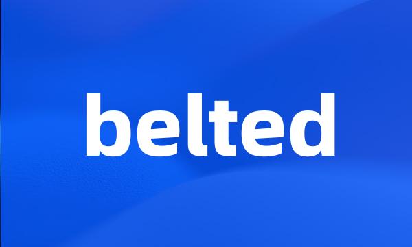 belted