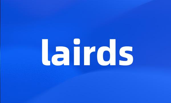 lairds