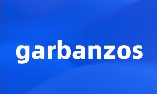 garbanzos