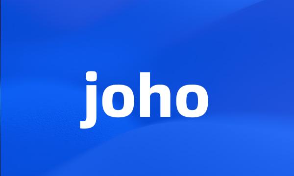 joho