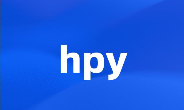 hpy