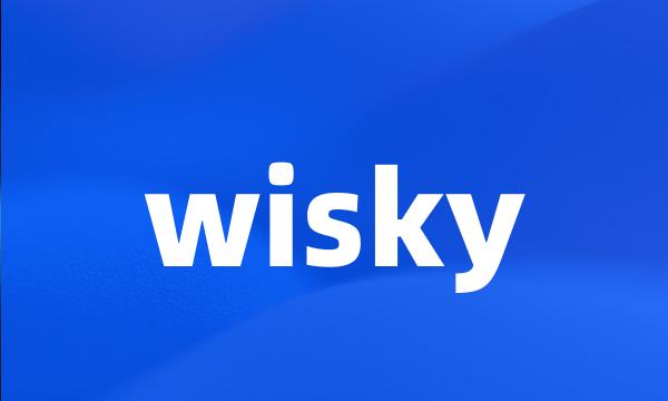 wisky