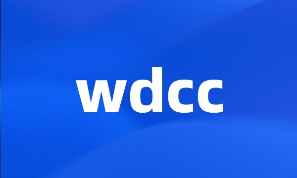 wdcc