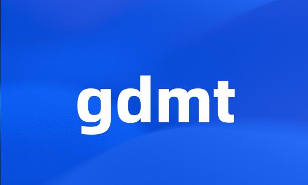 gdmt