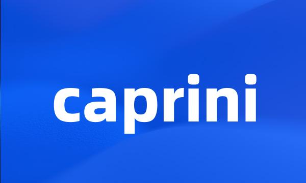 caprini