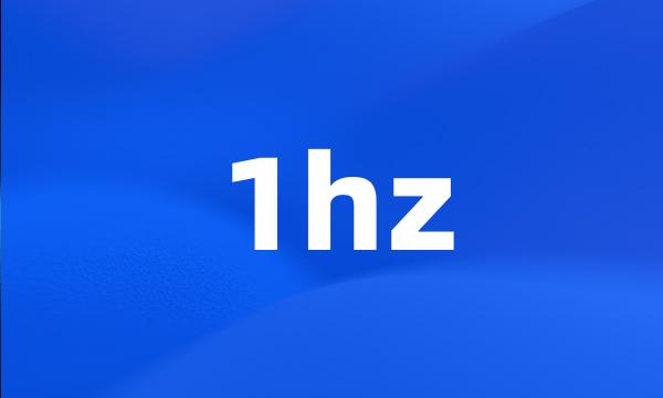 1hz