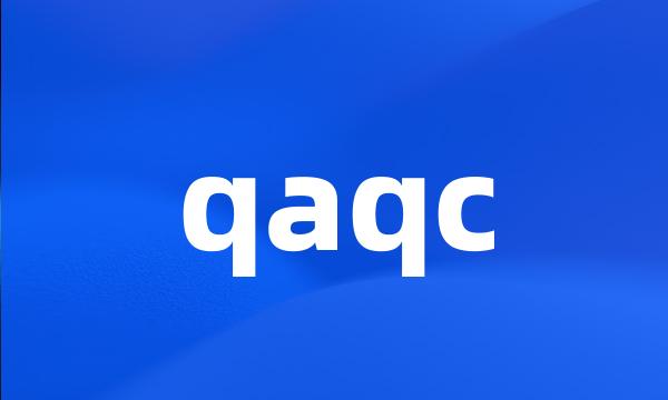 qaqc