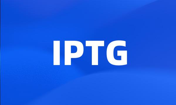 IPTG